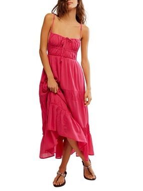 Free People Taking Sides Maxi Dress sz L